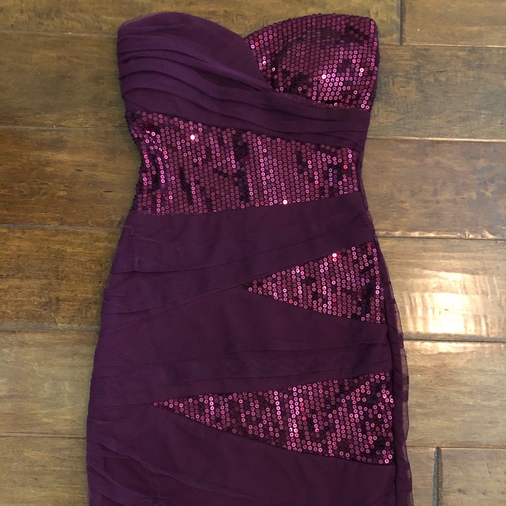 Magenta Mini Dress